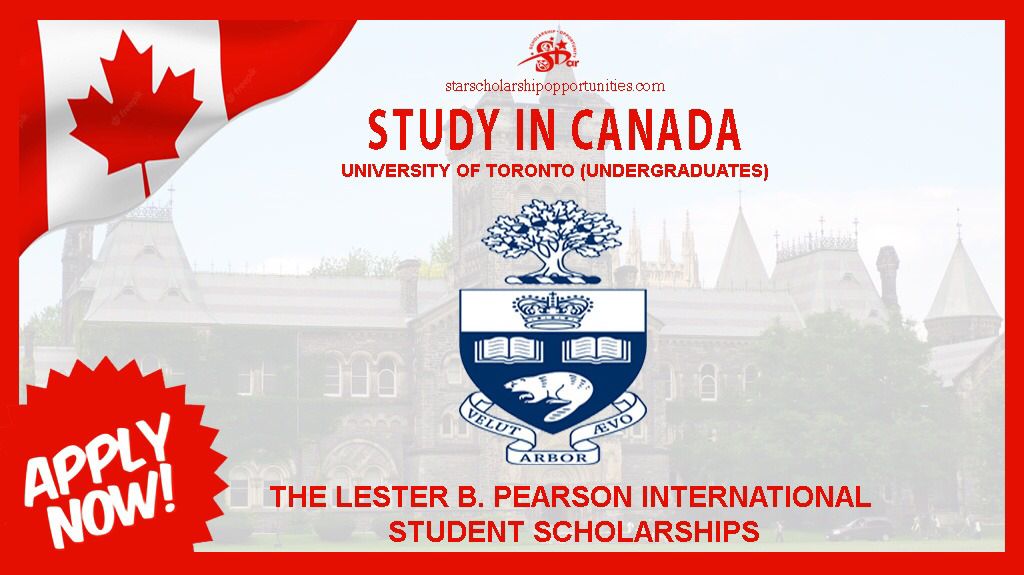 Read more about the article Lester B. Pearson International Scholarships 2023