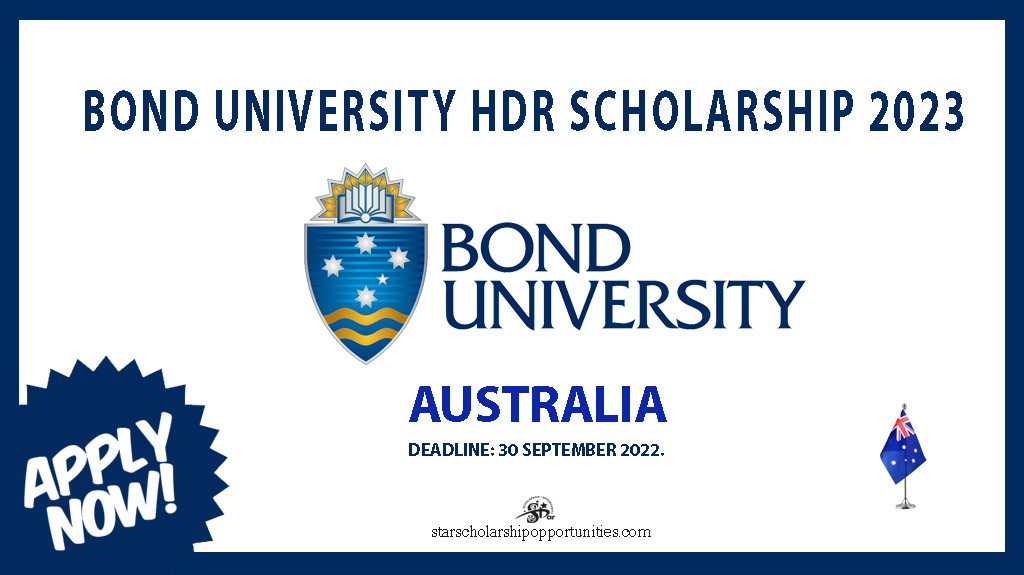 Read more about the article Bond University HDR Scholarship 2023 in Australia