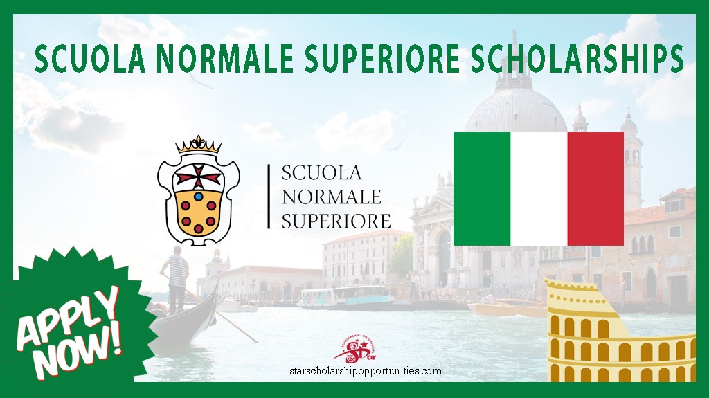 Scuola Normale Superiore Scholarships