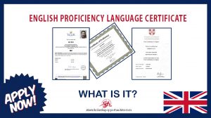 English Proficiency Language Certificate