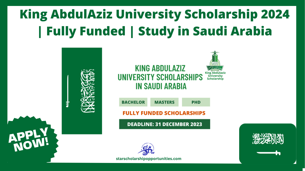 Read more about the article King AbdulAziz University Scholarship 2024 | Fully Funded | Study in Saudi Arabia