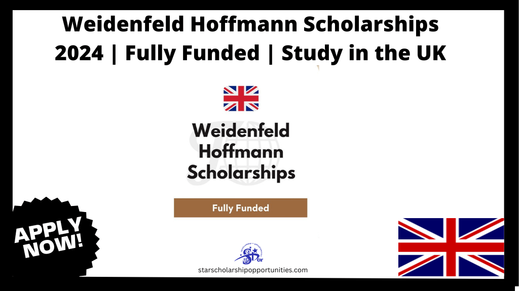 Read more about the article Weidenfeld Hoffmann Scholarships 2024 | Fully Funded | Study in the UK