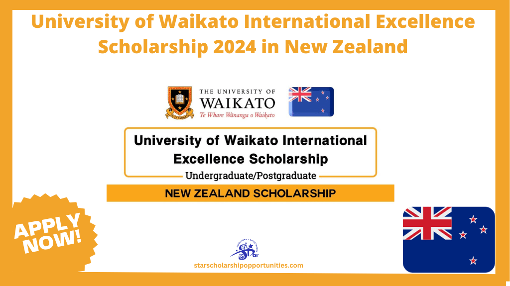 Read more about the article University of Waikato International Excellence Scholarship 2024 in New Zealand
