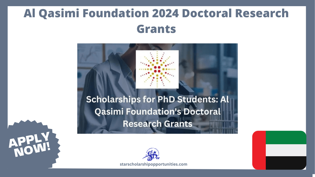 Read more about the article Al Qasimi Foundation 2024 Doctoral Research Grants