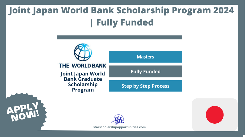 Read more about the article Joint Japan World Bank Scholarship Program 2024 | Fully Funded
