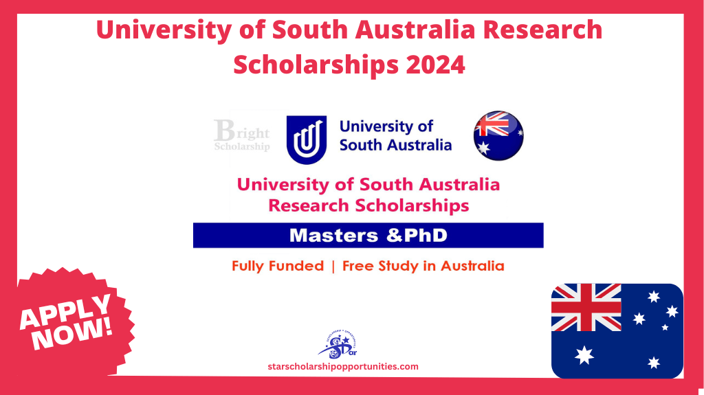 Read more about the article University of South Australia Research Scholarships 2024