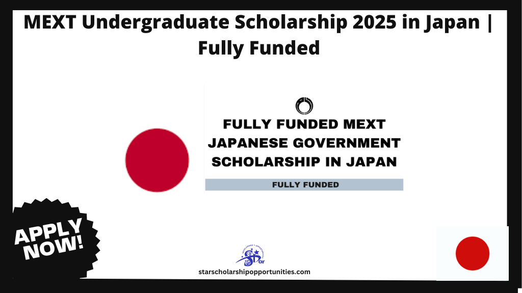 Read more about the article MEXT Undergraduate Scholarship 2025 in Japan | Fully Funded