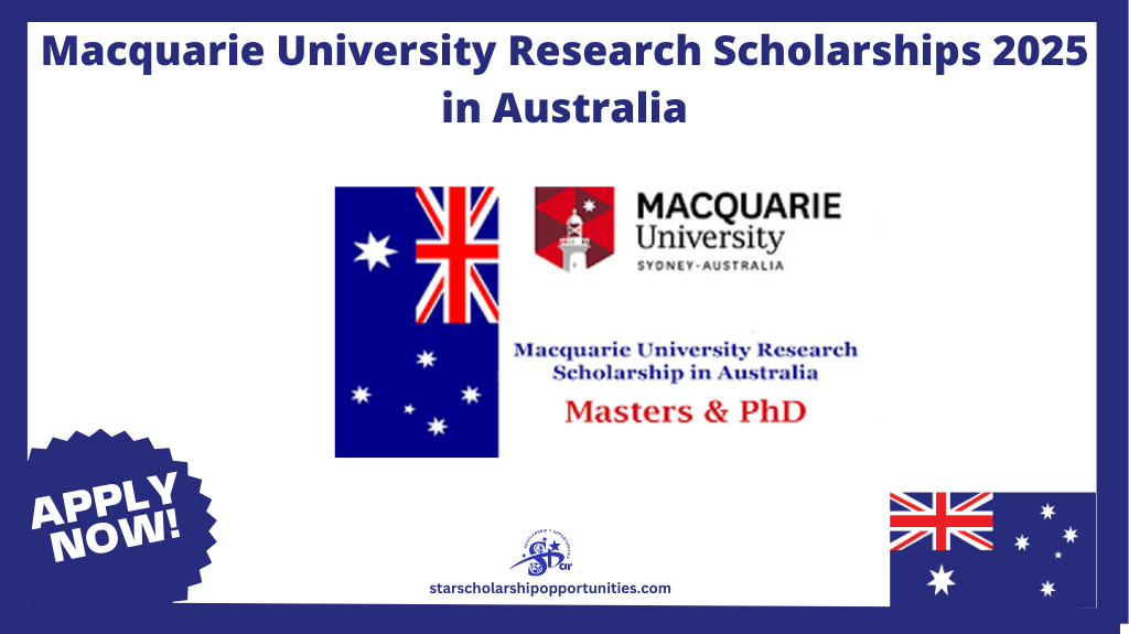 Read more about the article Macquarie University Research Scholarships 2025 in Australia