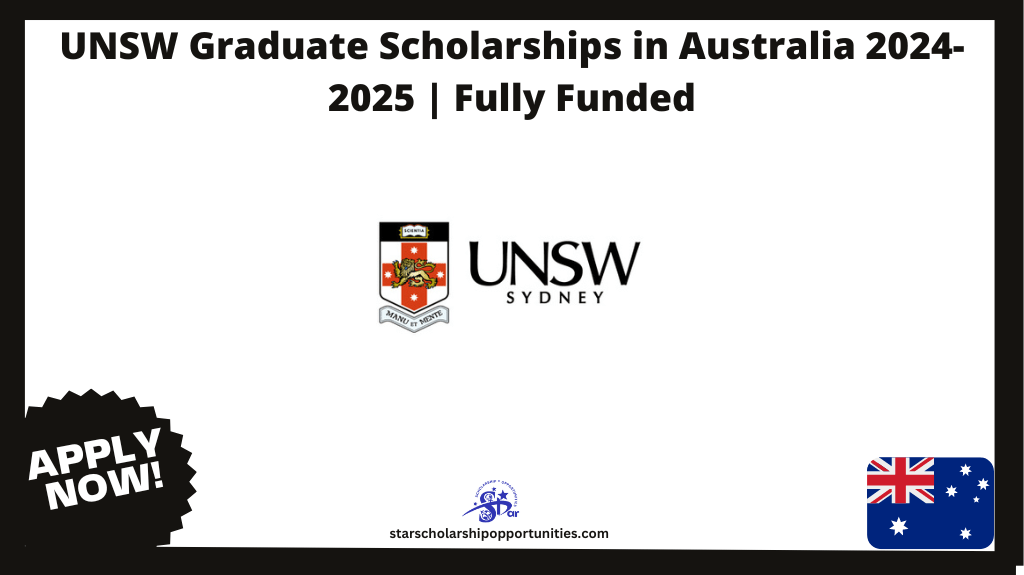 Read more about the article UNSW Graduate Scholarships in Australia 2024-2025 | Fully Funded