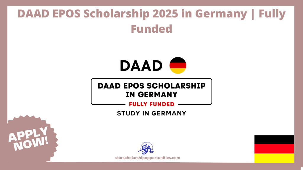 Read more about the article DAAD EPOS Scholarship 2025 in Germany | Fully Funded